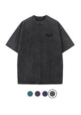 Soot and Ty BD Shapla Velvet Print Relaxed Fit Stonewash T-shirt