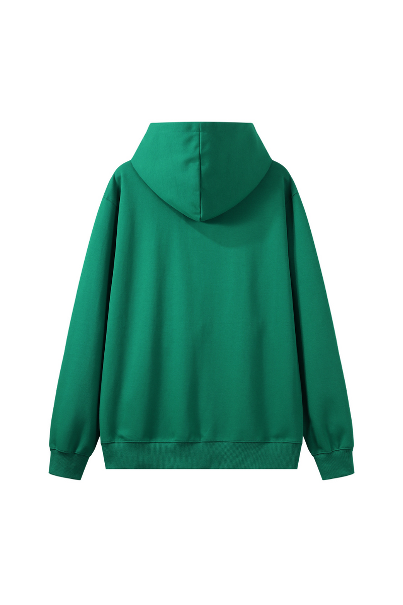 Soot and Ty Premium Collection Relaxed Fit Hoodie Green