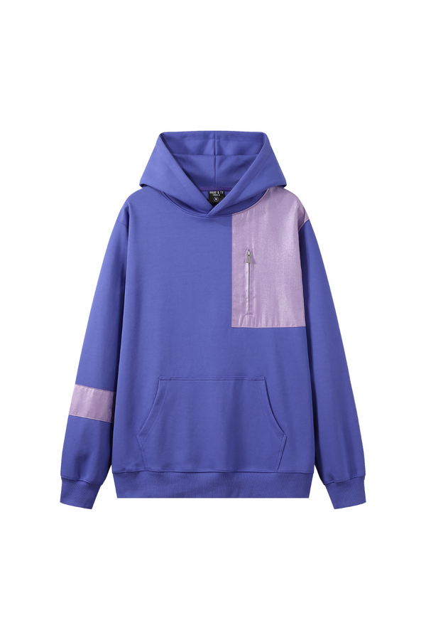 Soot and Ty Premium Collection Relaxed Fit Hoodie Lilac