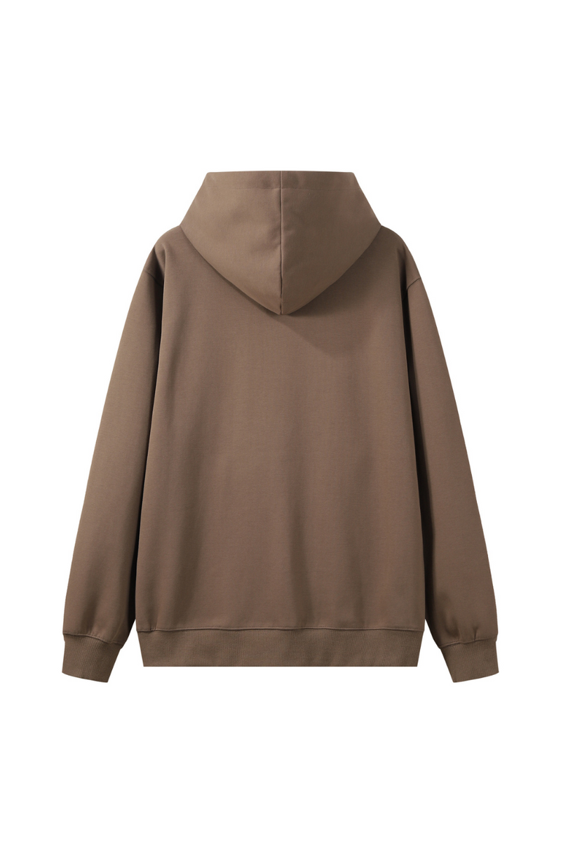 Soot and Ty Premium Collection Relaxed Fit Hoodie Khaki